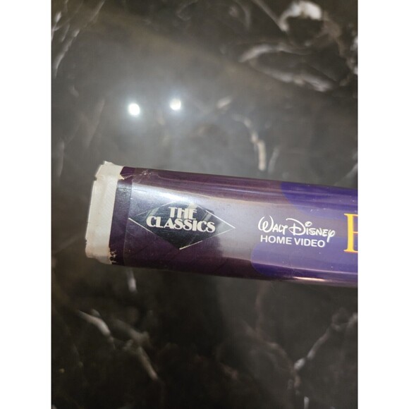 Beauty And The Beast Black Diamond VHS "Christmas Lead" Walt Disney Clamshell 92 - Picture 12 of 16